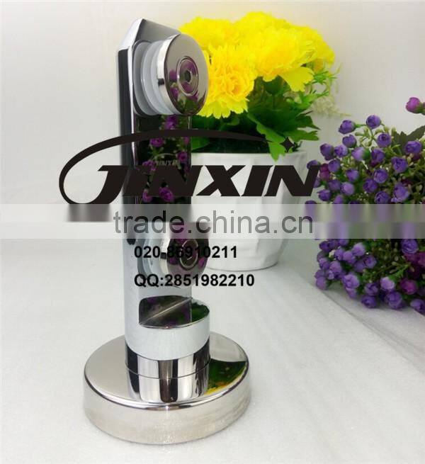 JINXIN stainless steel simple installation glass balustrades spigots_staircase railing
