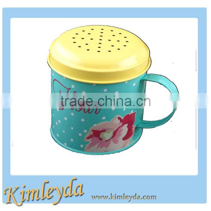 decal transfer metal flour shaker