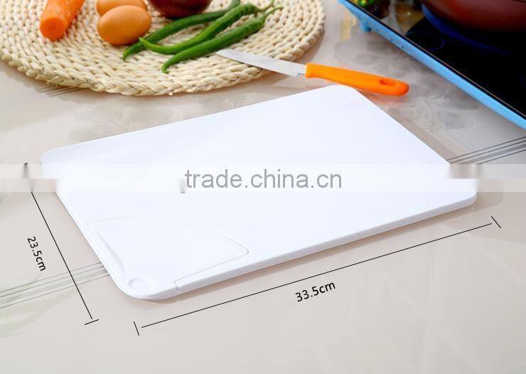 Multi-function plastic two-in-one cutting board