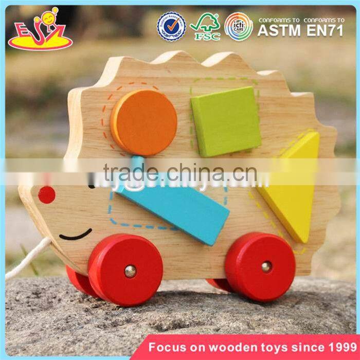 wholesale children animal toys wooden magnetic blocks top fashion kids wooden magnetic blocks W05B133