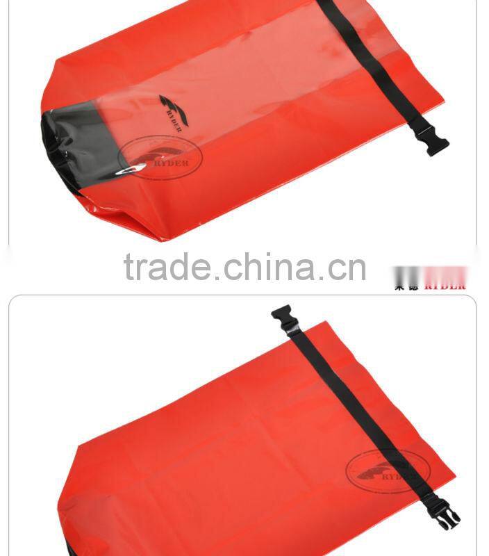 250D Tarpaulin Coated PVC Transparent Shoulder Bag