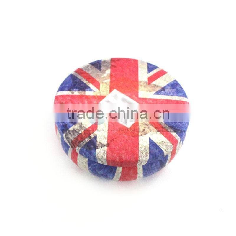 UK Flag Bowl Shap Tin Box