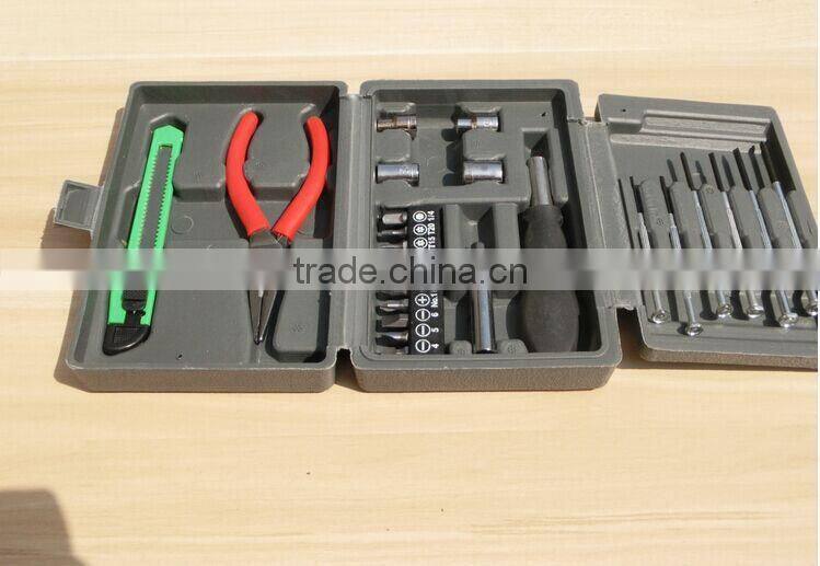 Cheap price 24pcs Small Promotional DIY hand tools set kit
