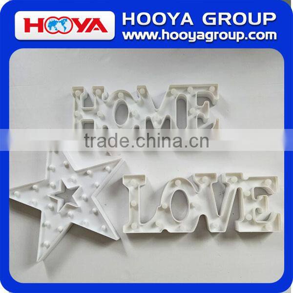 battery operated LED marquee letter light fairground letters lamp