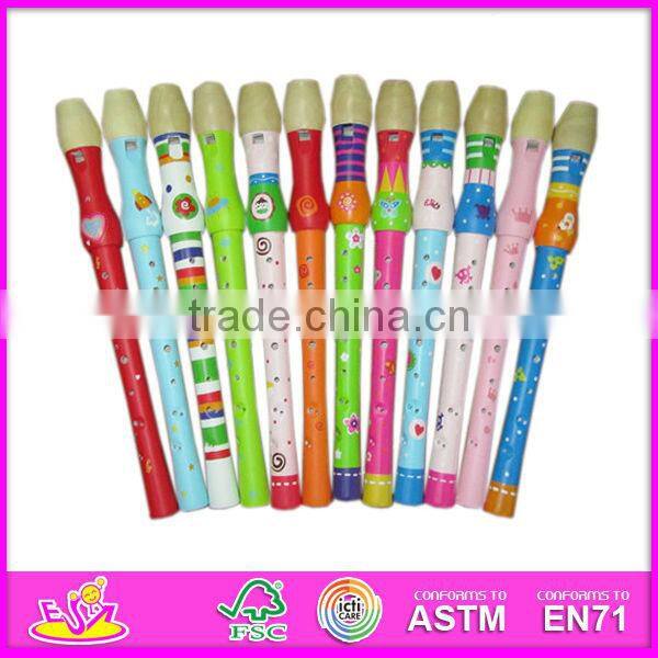 New Design Children musical instrument wooden flute W07D014