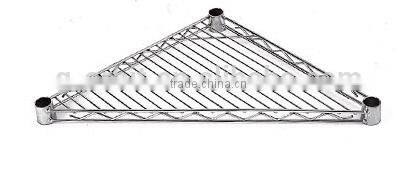 Chrome metal kitchen vegetable warehouse storage rack