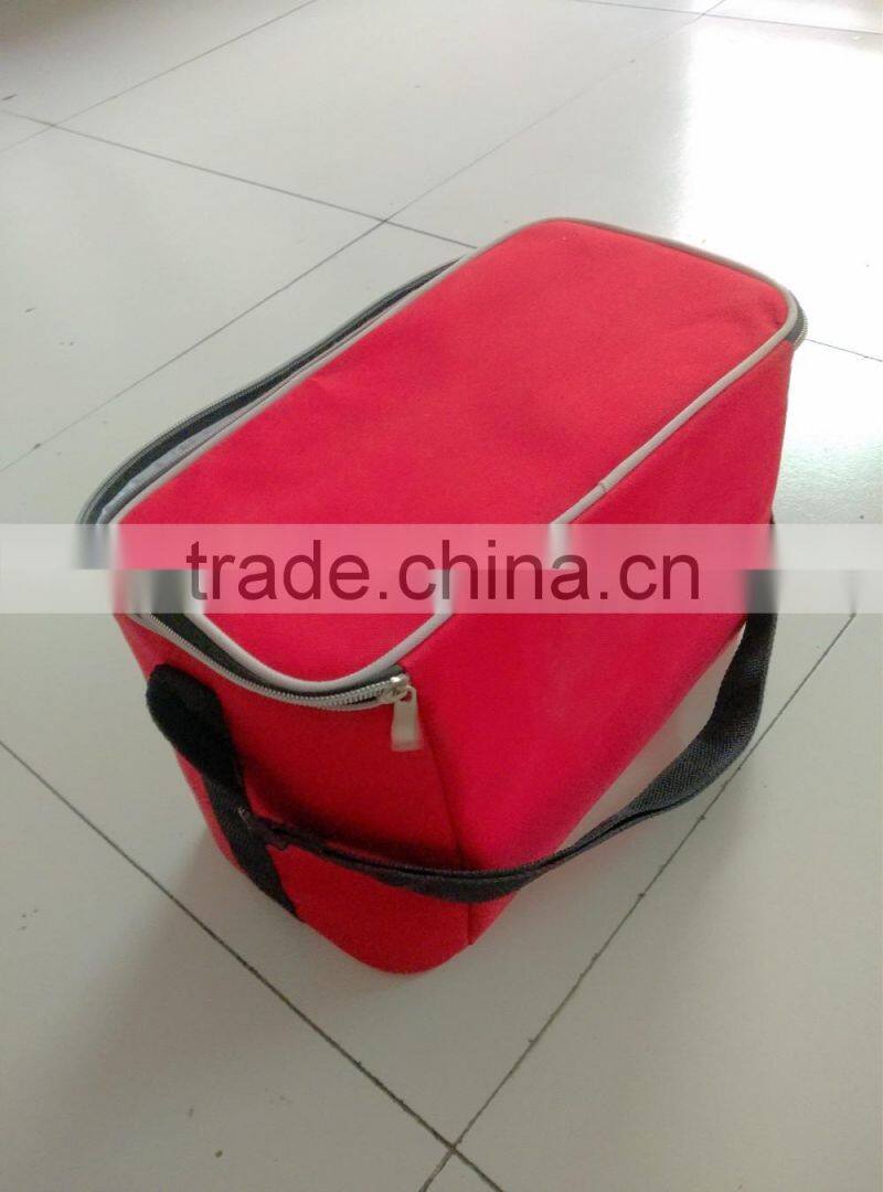 Customized 600D disposable polyester promotional cooler bag