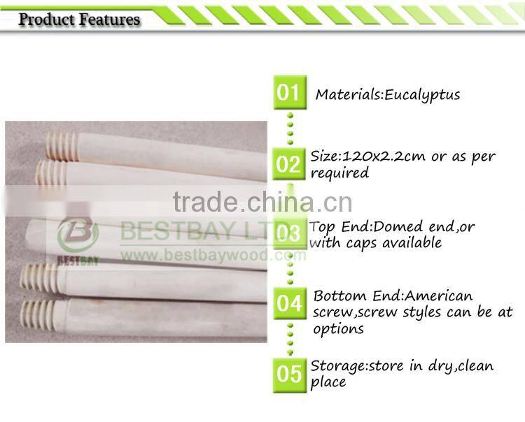 Natural chinese broom stick American screw Italian screw