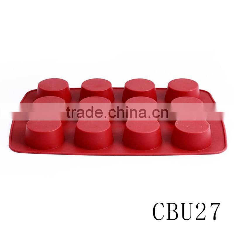 CBU27 FDA LGFG 12 connected silicone funny cake mold