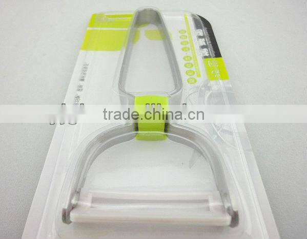 Stainless steel Kitchen Peeler with ceramic blade