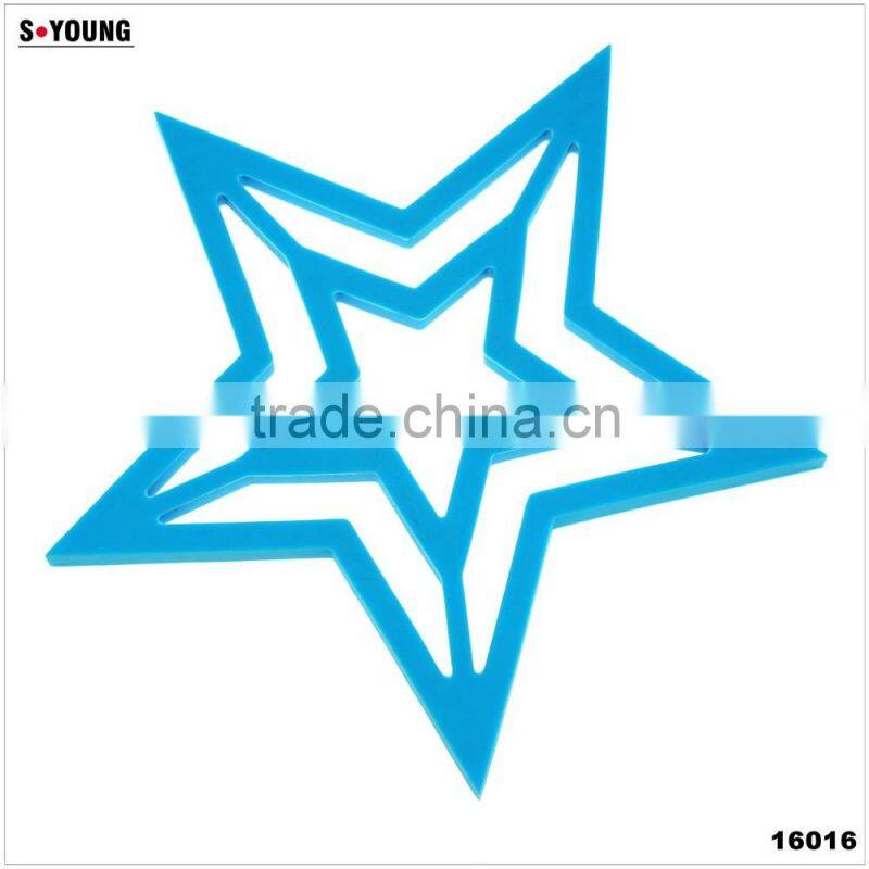 16006 snowman shape silicone high temperature heat insulation mat kitchenwares silicone mat flexible silicone heating mat