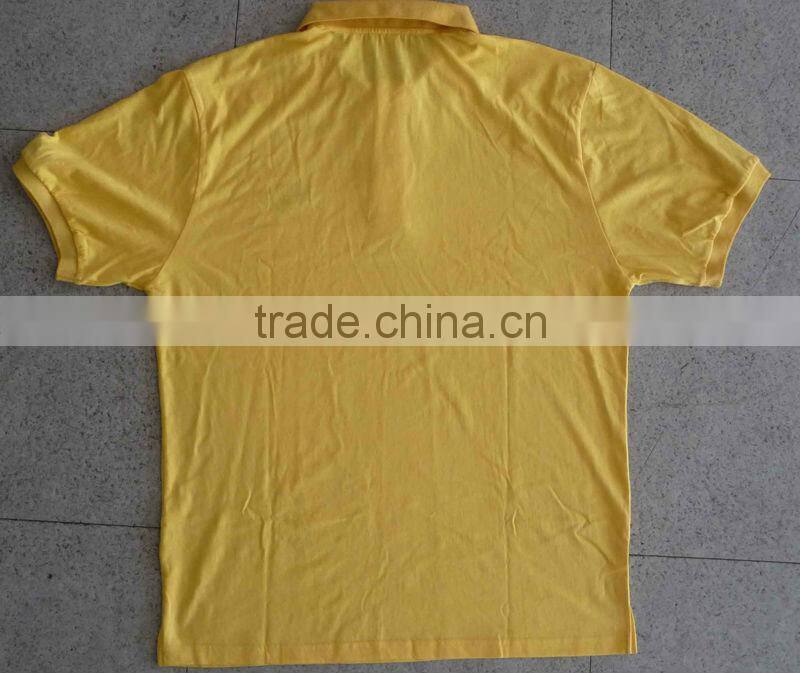 Men's 100% cotton Polo T-shirt with embroidery