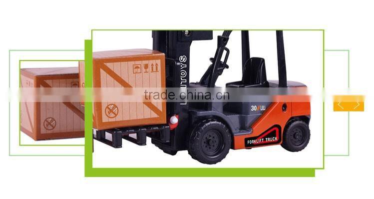 New style inertia friction high quailty truck toys lifter crane fork