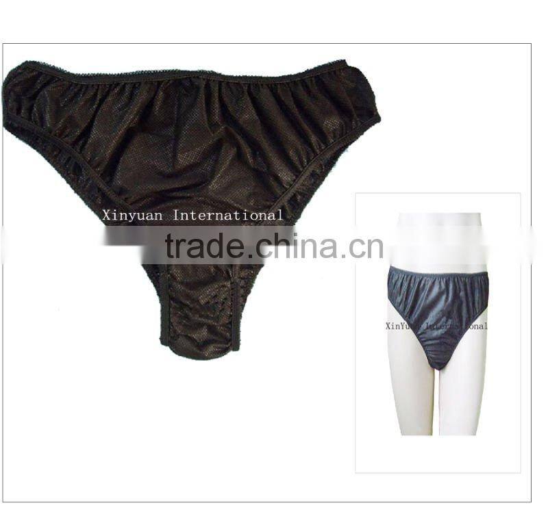 Disposable non woven unisex briefs