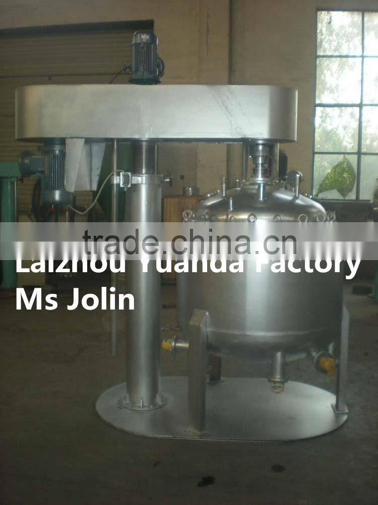 Automatic Lifting Dispersing Vacuum Mixer Tank