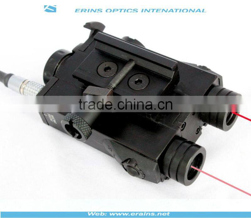 New Military standard Tactical Invisible IR laser scope and Red laser sight combo