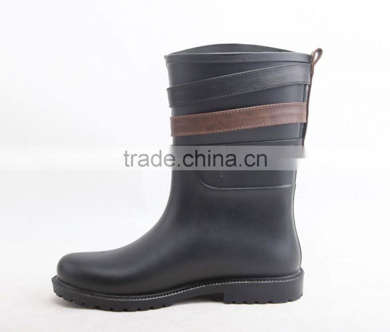 new fashion women wellies pvc rain boots from China