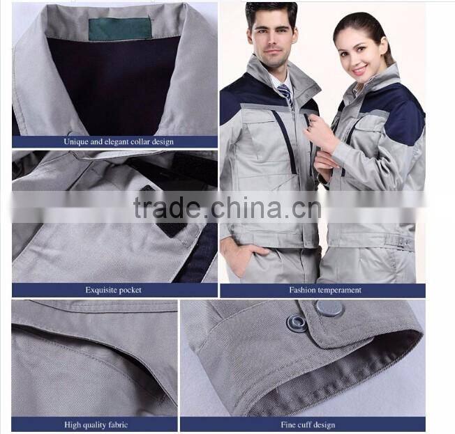 2016 customized manufacture Custom Workwear Uniform For Work Wear Clothes
