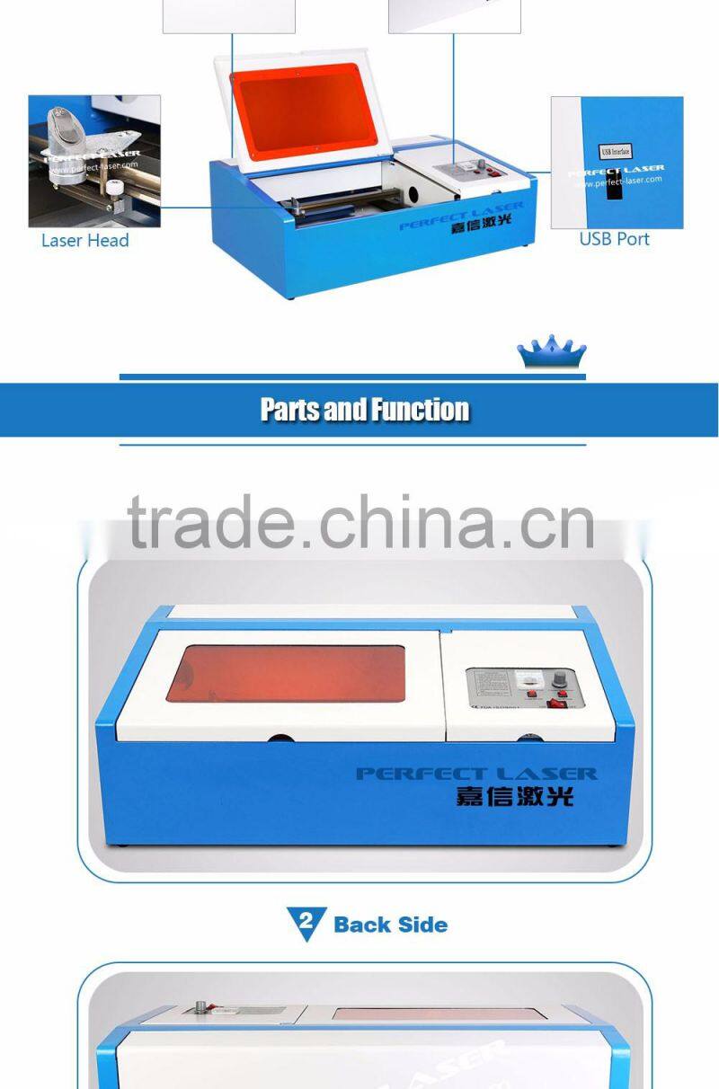 Perfect Laser PEDK-40B Desktop Mini Stamp Laser Engraving Machine