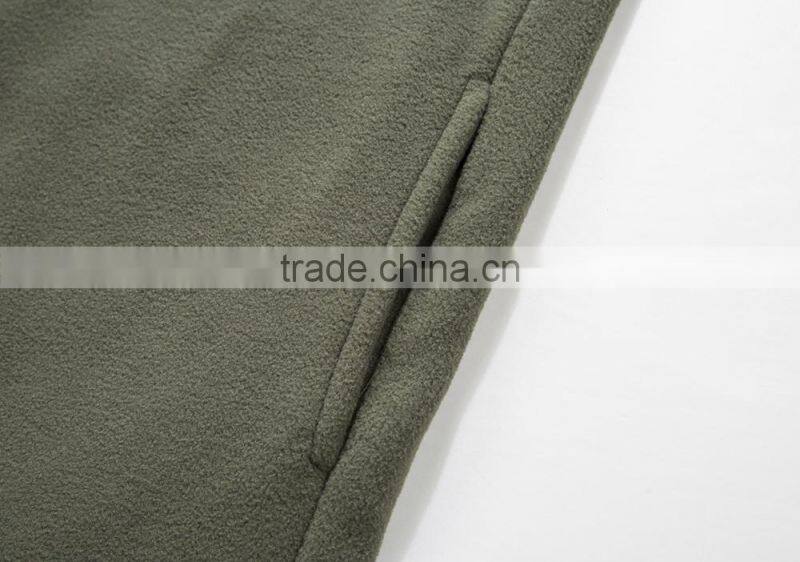 popular style to France half zip simple pullover male Polar Fleece