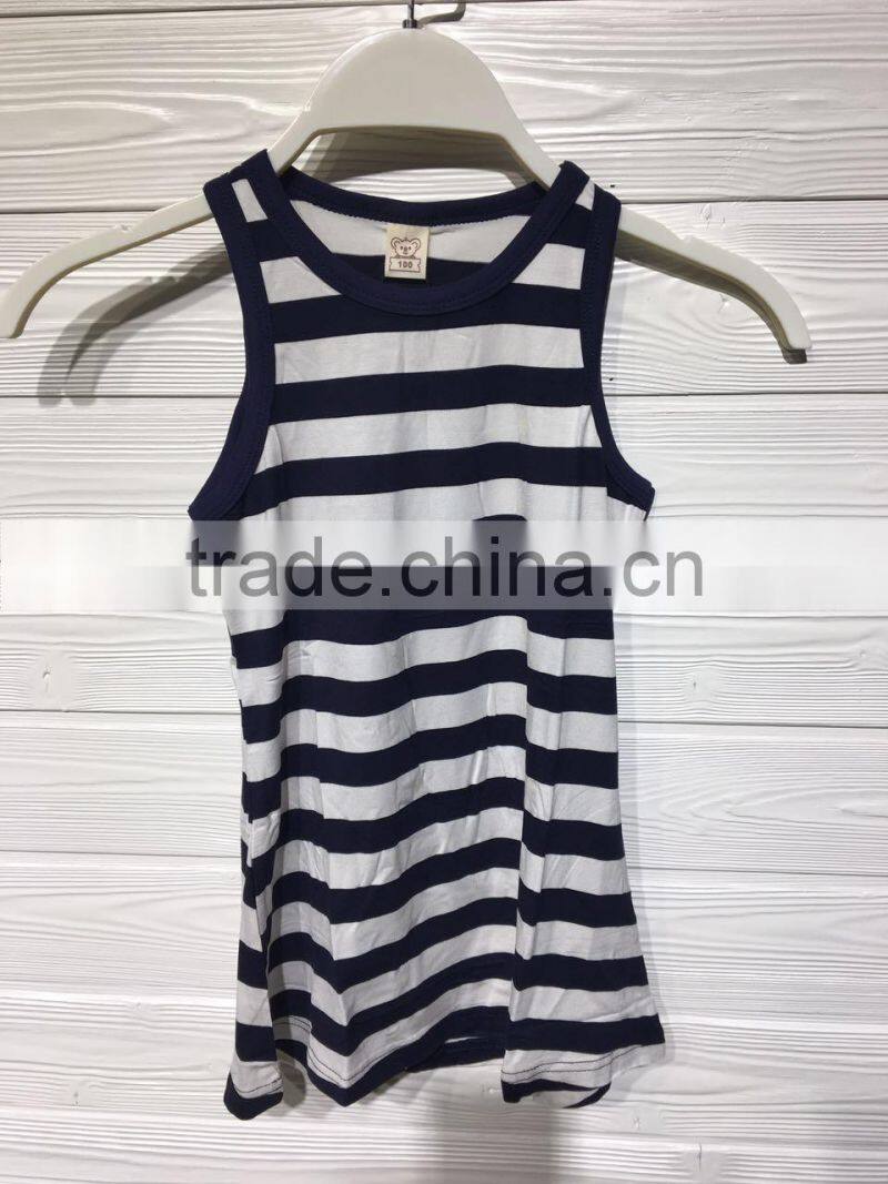 cross stripe causal shirt for kids 2017 wholesale