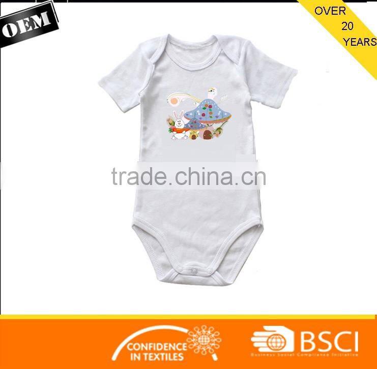 New design Baby Romper With Custom Logo Pattern Printing with high quality