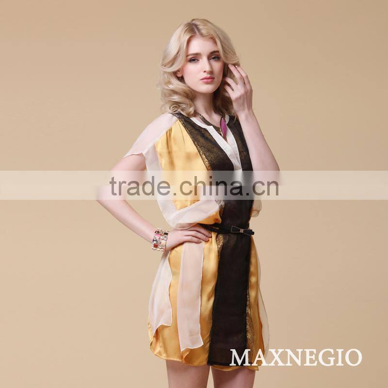 Beautiful cheap summer cotton Chinese dresses