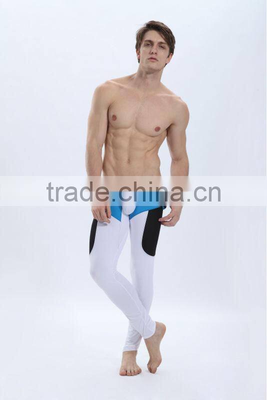 mens winter sheer sexy nylon legging