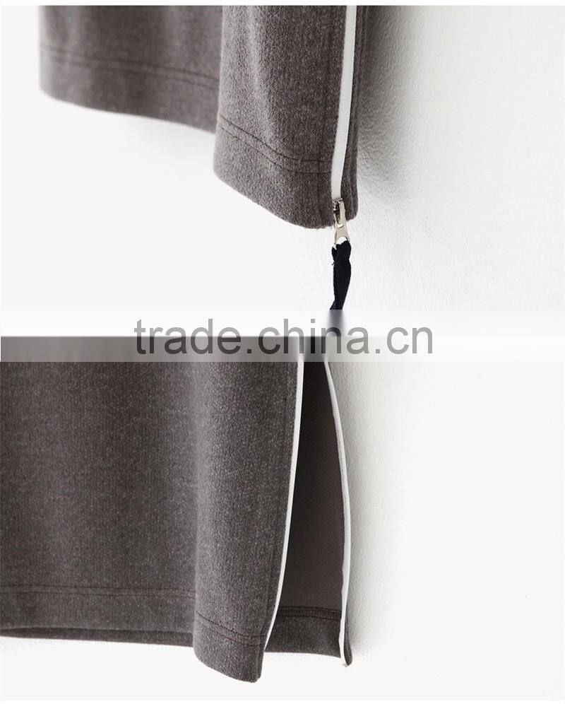 2016 men's french terry vest autumn winter tank top for gentlemen thick vest for wiinter