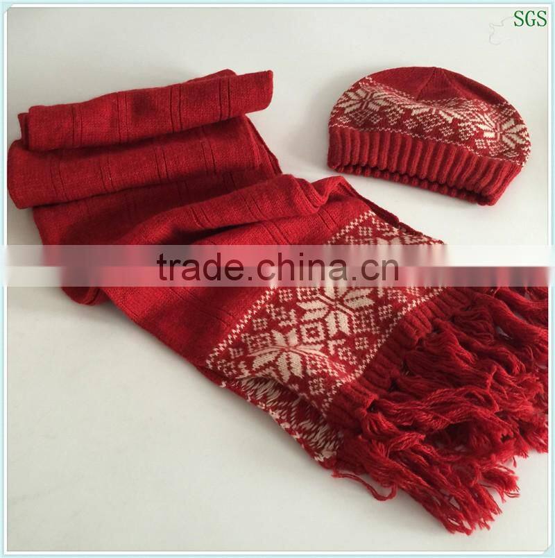 fashion new knitting lady scarf factory
