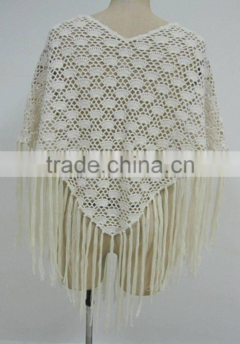 2014 new desgin fashion crochet scarf S9982