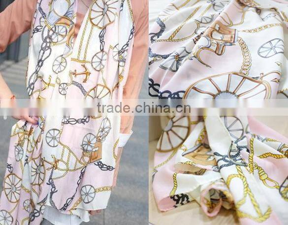 Fashion Women's Wheel Pattern Chiffon Type of Scarf for Women 13420