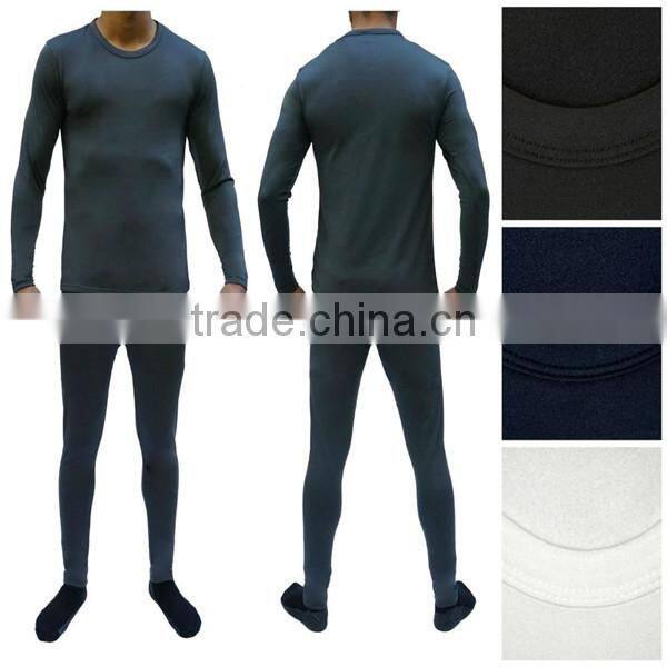 Men's comfortable sleepwear thermal pajamas