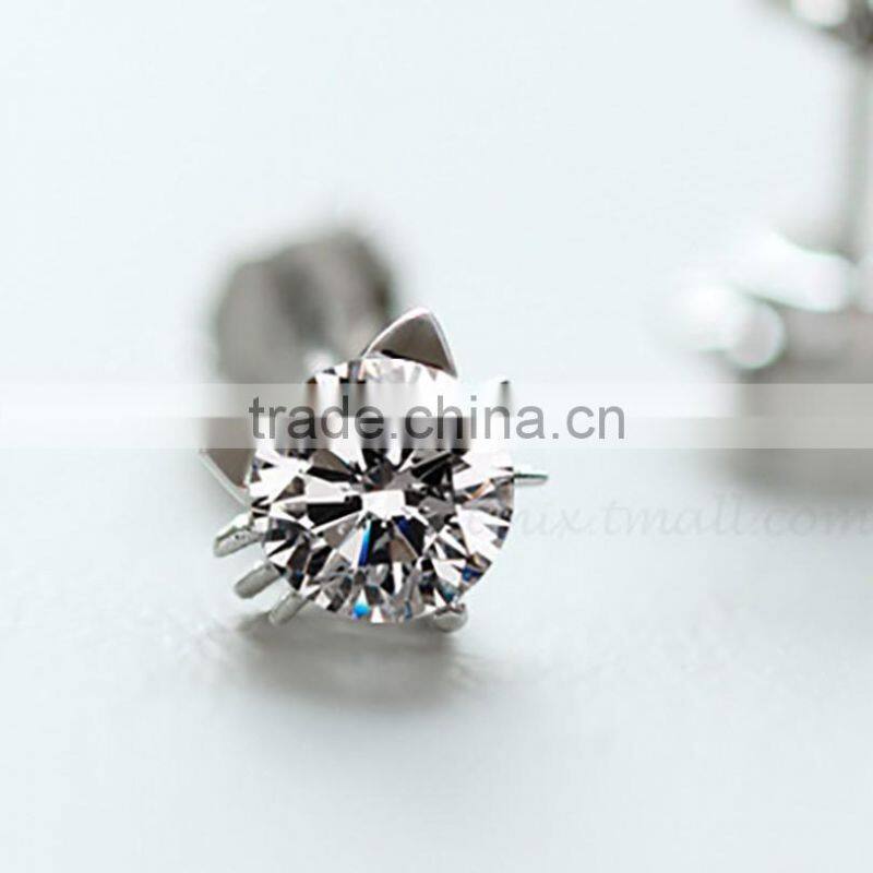 New Design Earring, 925 Sliver Ladies Stud Earrings