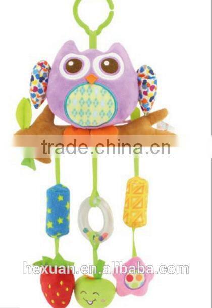 New Baby toys Butterfly ladybug owl large-sized wind chimes