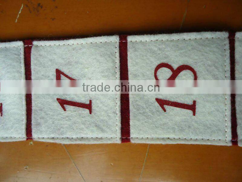 2012 Felt Christmas Calendar