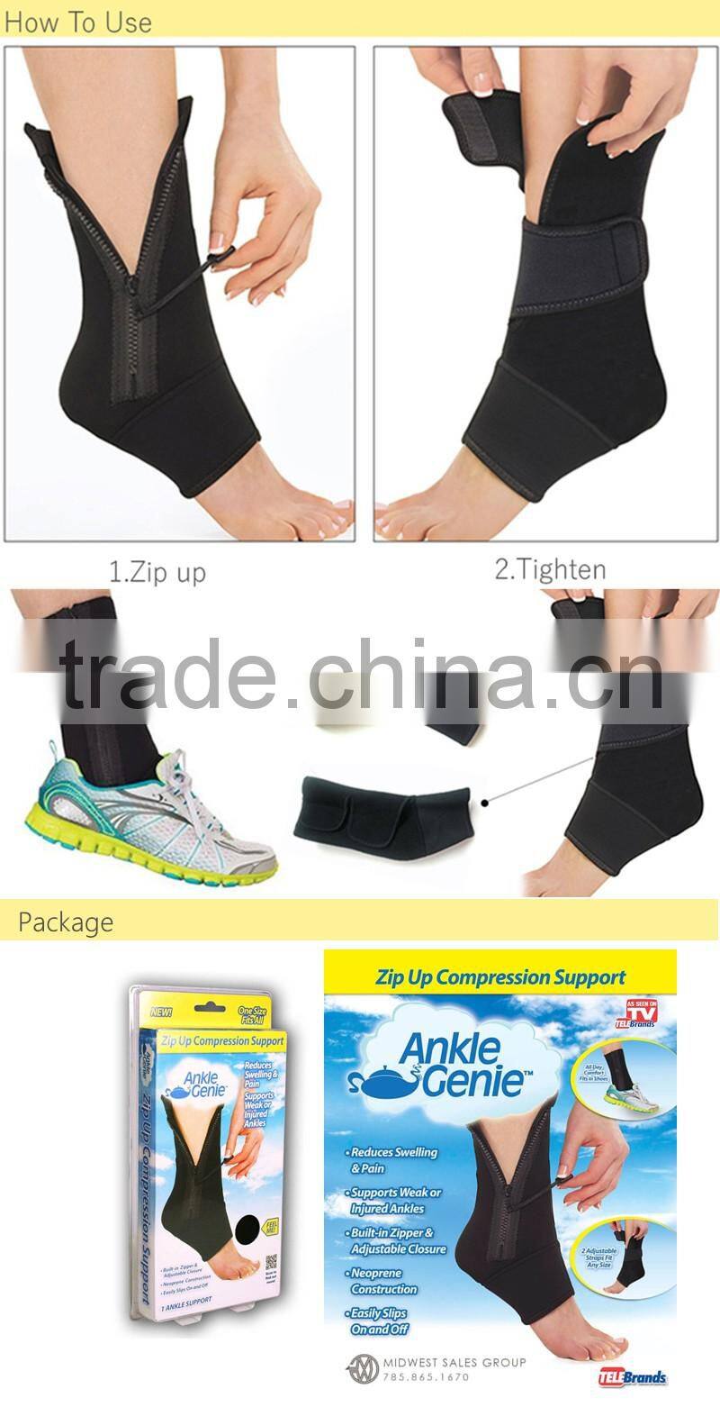 2016 New Ankle Compression Foot Ankles Sleeve Arch Heel Pain Relief Support Men Womens Socks For Gym - Accept Custom