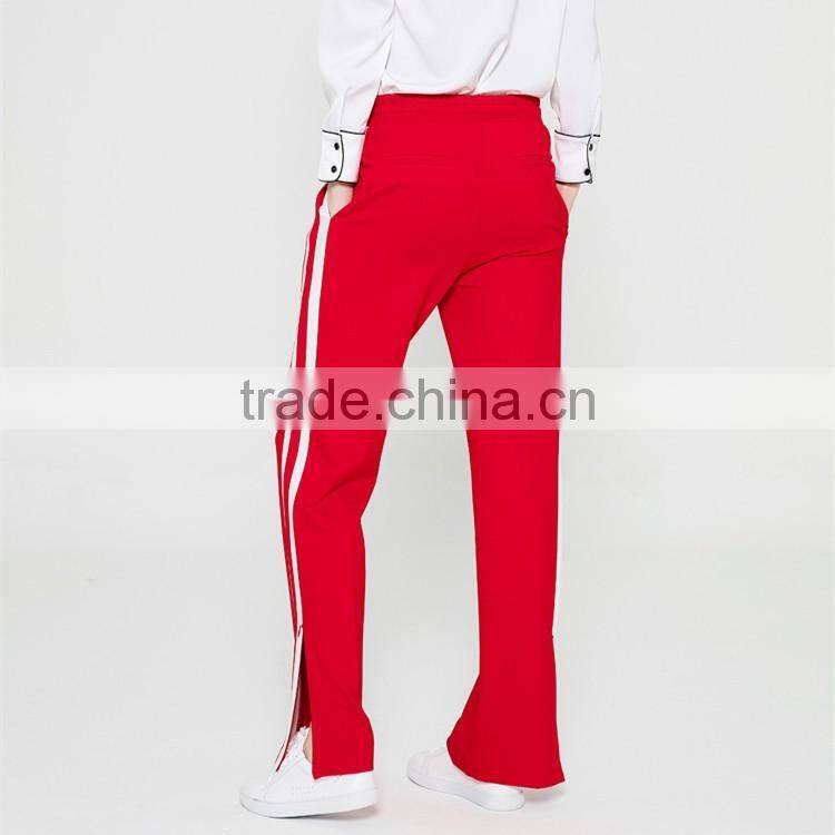 spring most fashion Thin side stripe yoga sweat pants and trouser for women