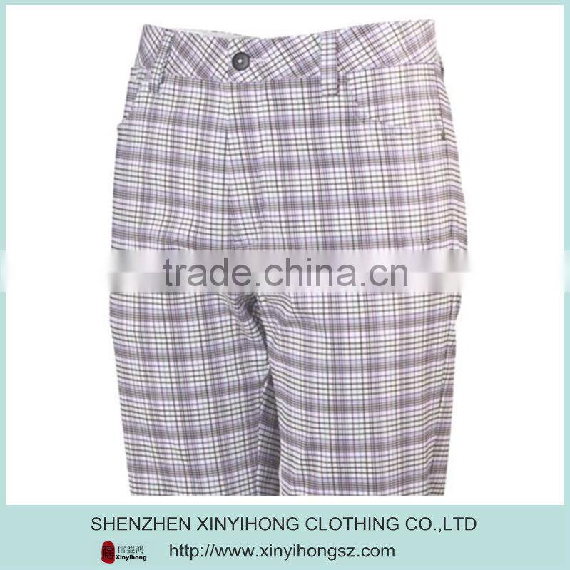 95% Polyester 5% Spandex 5 Pocket customize ladies golf pants