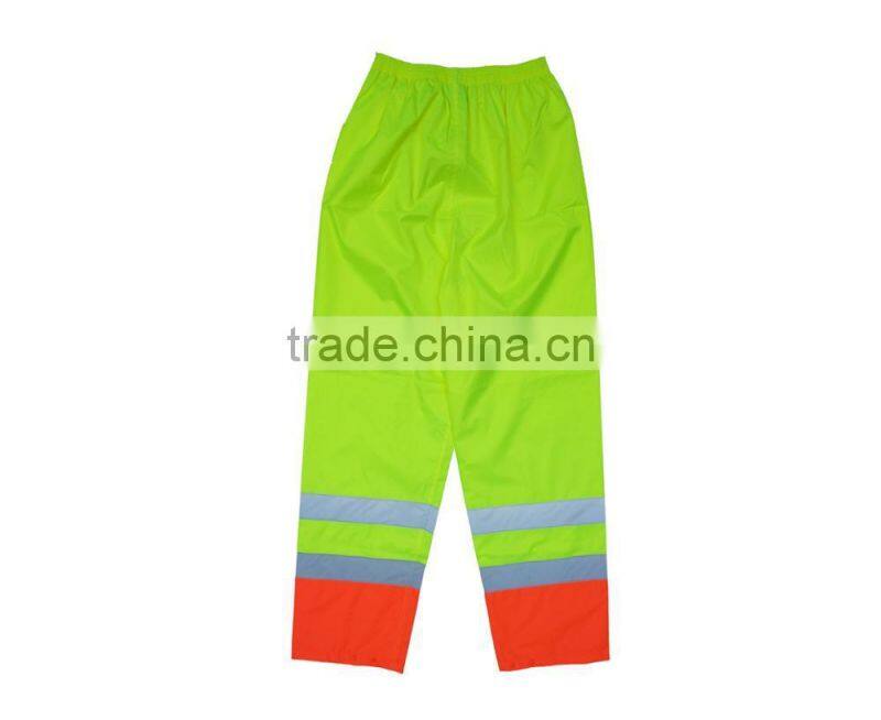 Yellow wear EN20471 dhl workwear outer wear reflective raincoat