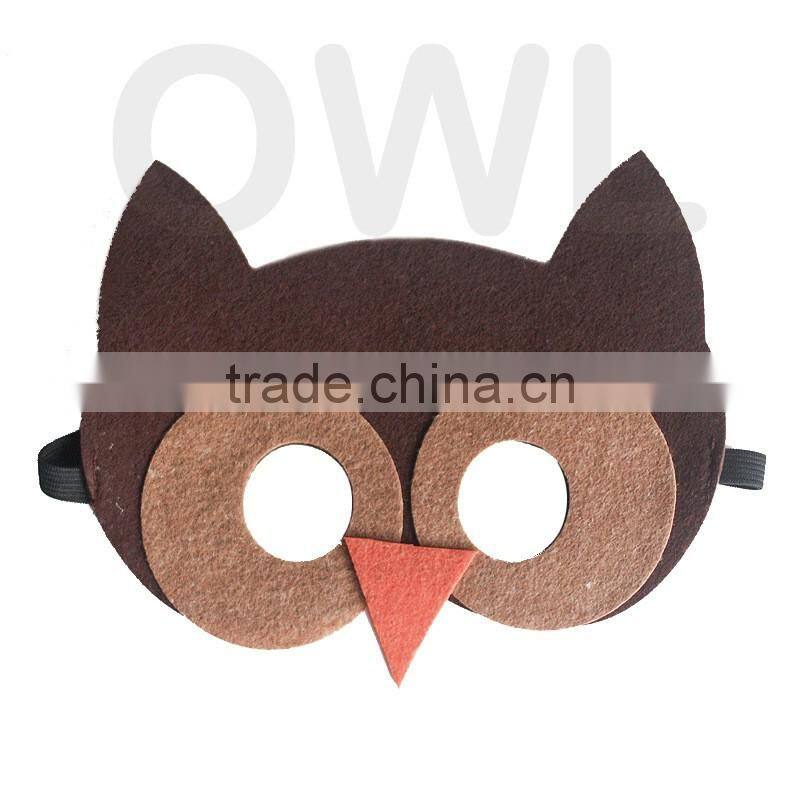 Fox Felt Masks Halloween Costume Party Animal Mask