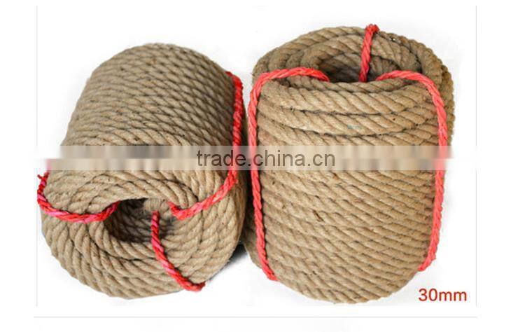 good quanlityLighting hemp rope diy rope rough rope wholesale natural jute rope