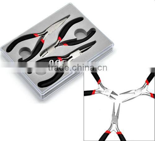 1Box(3PCs) Stainless Steel Pliers Beading Jewelry Tools