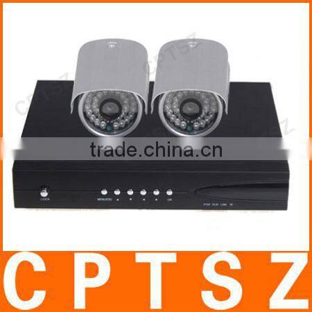 Wholesale In Stock H.264 4CH Digital Video Recorder / CCTV Security DVR Supports BNC/RJ45 and Smartphone Remote Viewing