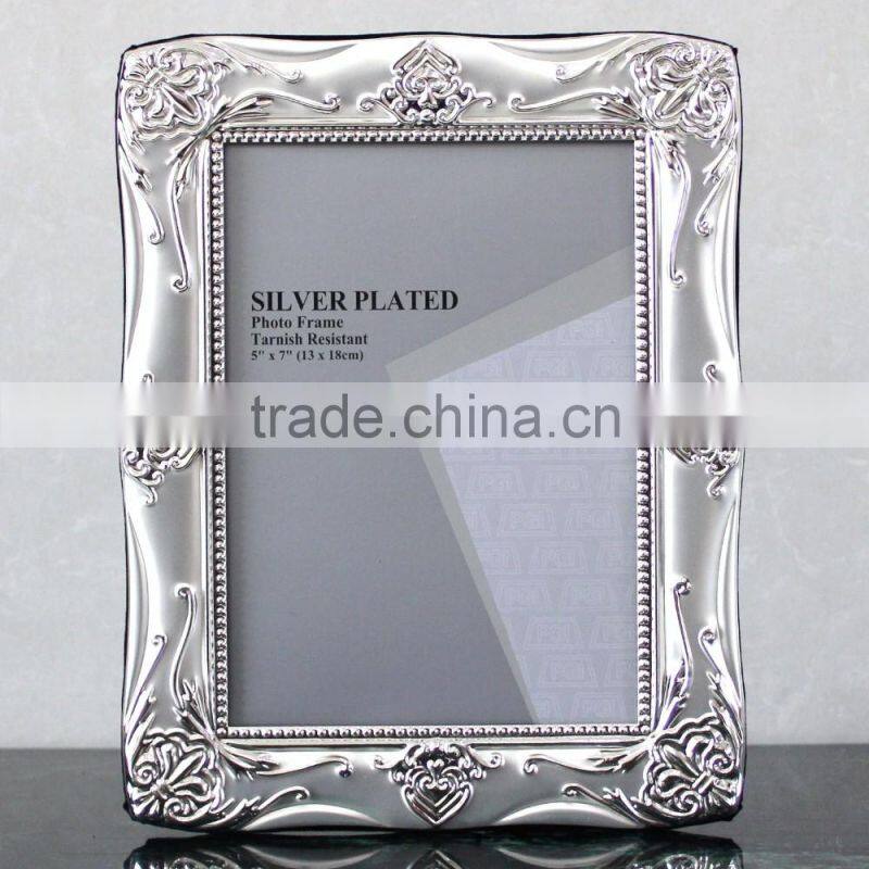 sliver plating photo frame good selling