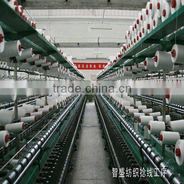 100% raw white 40/2 spun polyester sewing thread