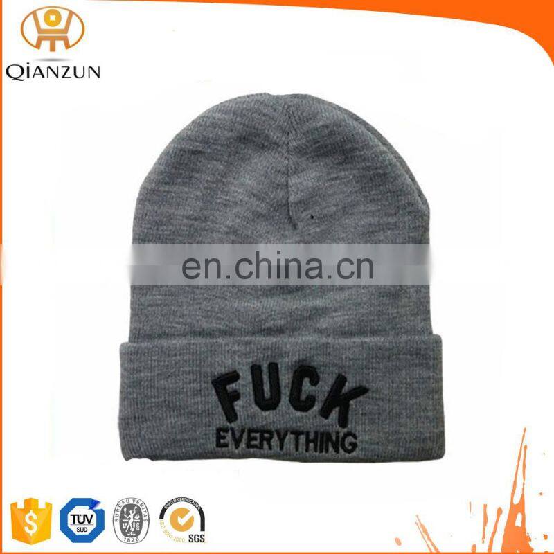 Hip Pop Winter Warm Letter Knit Beanie Hat Skully Winter Cap Hat