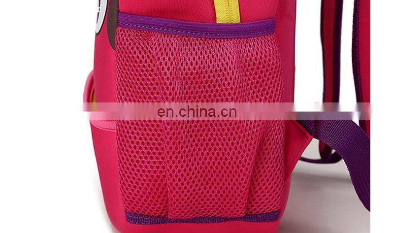 Colorful waterproof children trolly bag