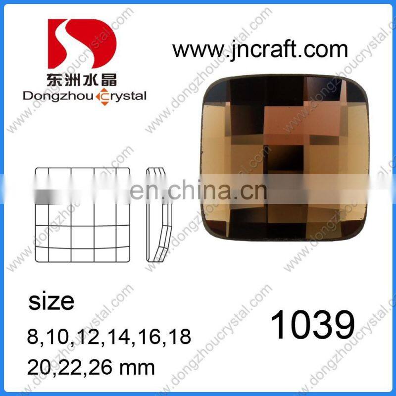 Wholesale Loose Crystal Garment Beads Mirror Glass Stone for Clothing Decoration