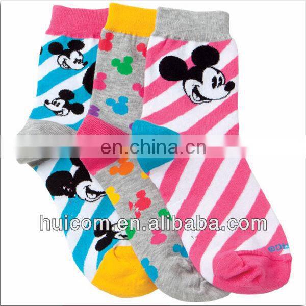 colorful knitting sock